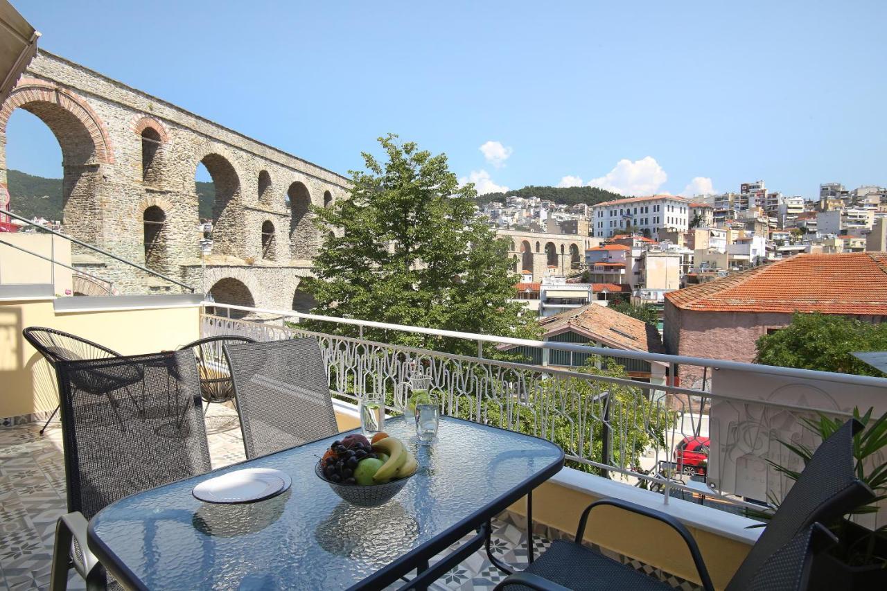 Under The Aqueduct Boutique House Apartment Kavála Luaran gambar