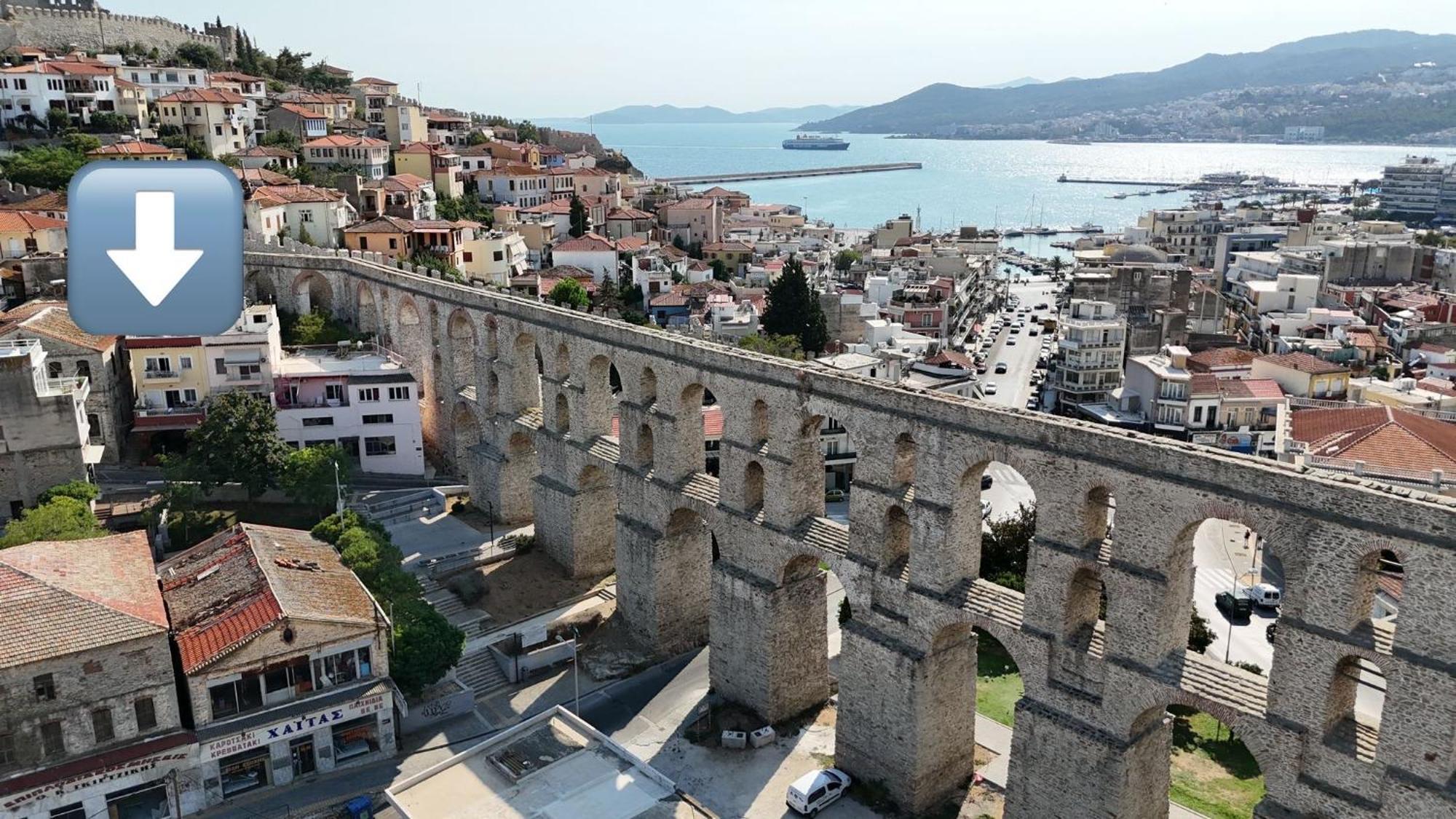 Under The Aqueduct Boutique House Apartment Kavála Luaran gambar